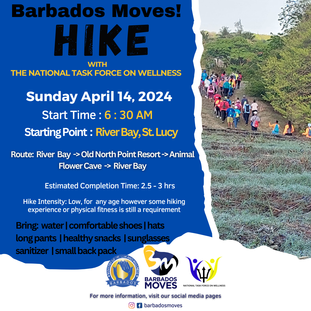 Hike with the National Task Force on Wellness - Sunday April 14 2024