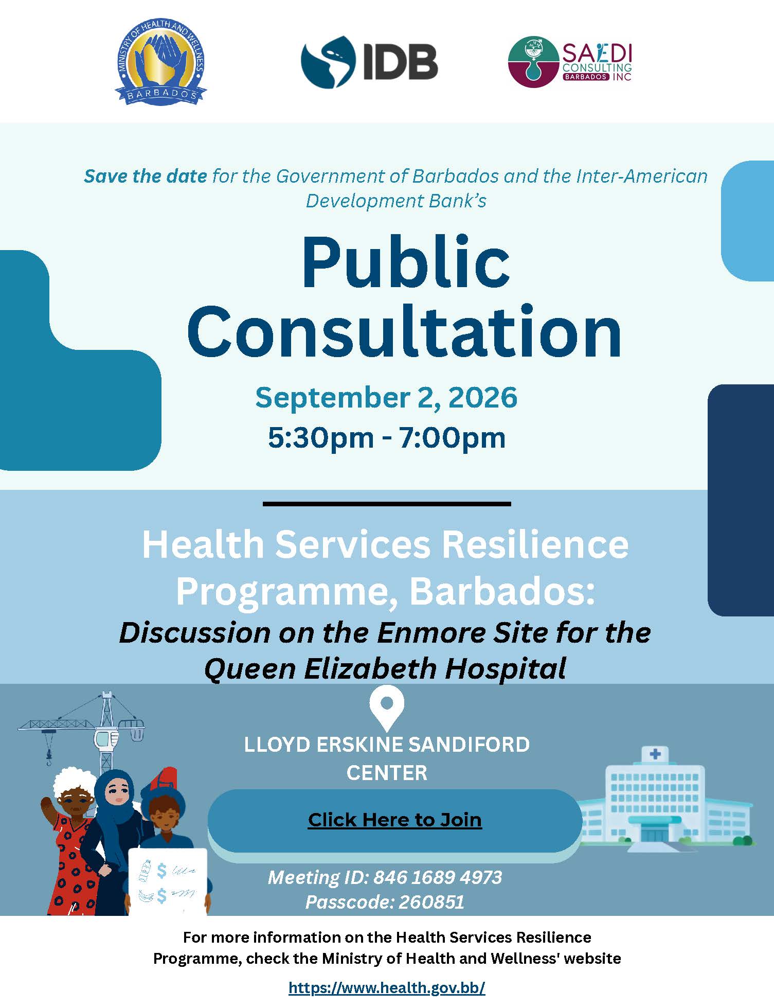 Public Consultation - September 2, 2026